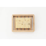 Sæbekage Den Økologiske Republik Jabón 100 g Hyben produkt emballage