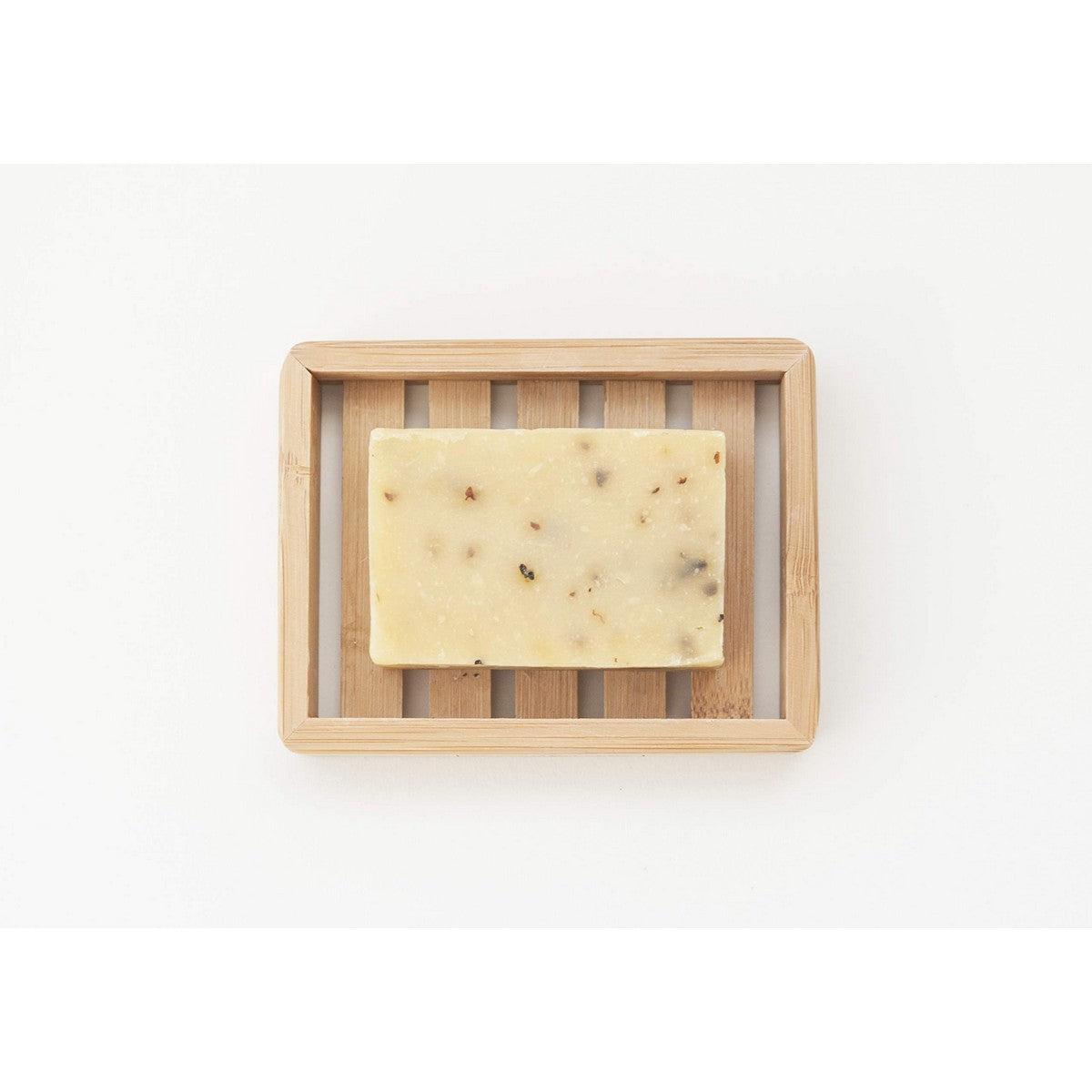 Sæbekage Den Økologiske Republik Jabón 100 g Hyben produkt emballage