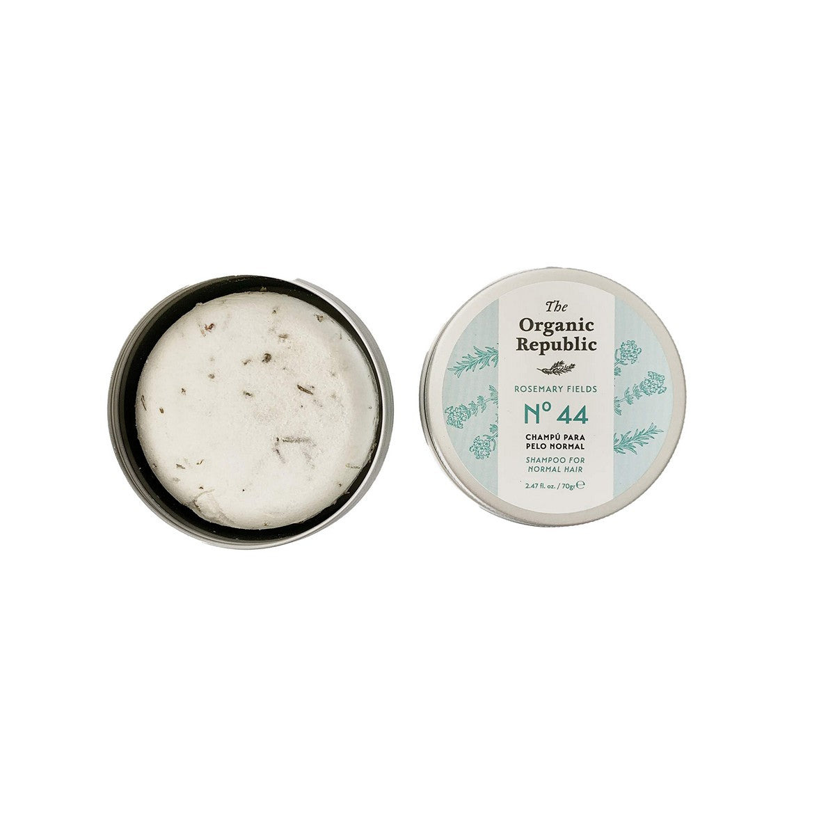 Shampoo Bar The Organic Republic Champú Sólido 70 g shampooflaske