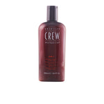 Shampoo American Crew 250 ml 3-i-1 Shower Gel for Men shampooflaske
