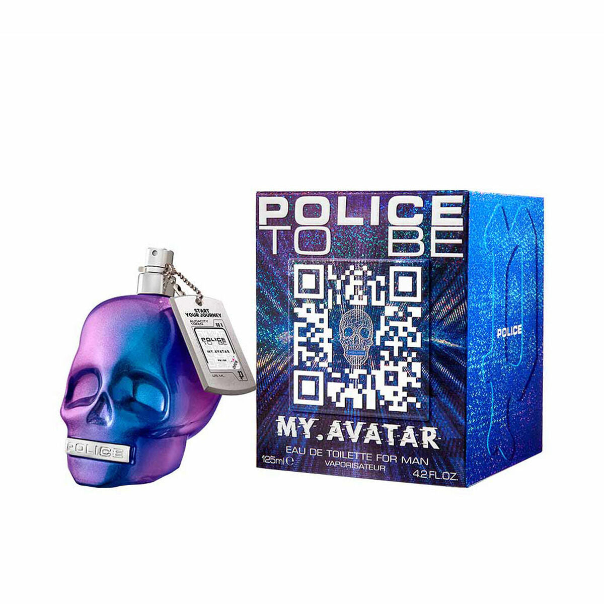 Herreparfume Police To Be My.Avatar EDT 125 ml til mænd flaske