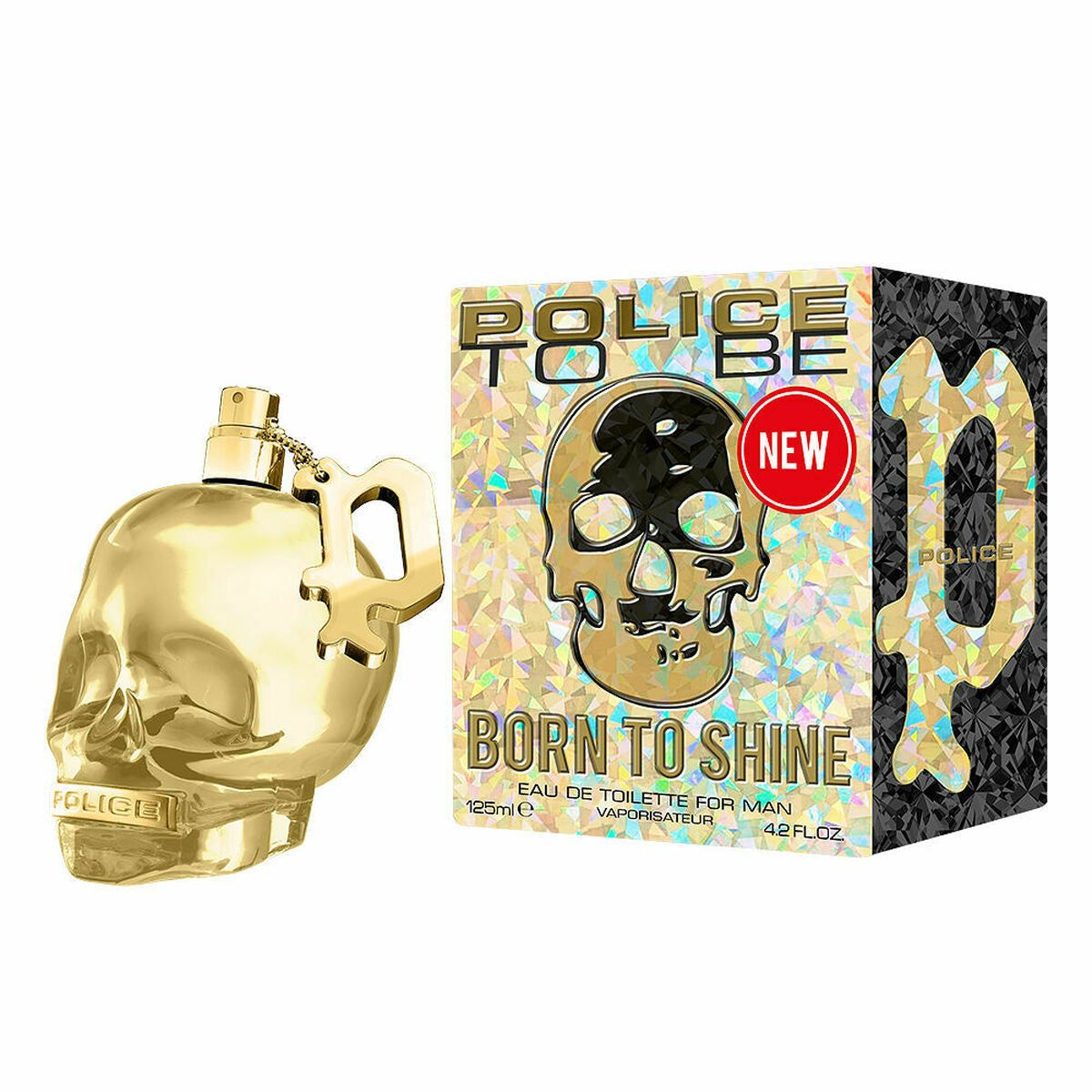 Herreparfume Police To Be Born To Shine For Man EDT 125 ml til mænd flaske