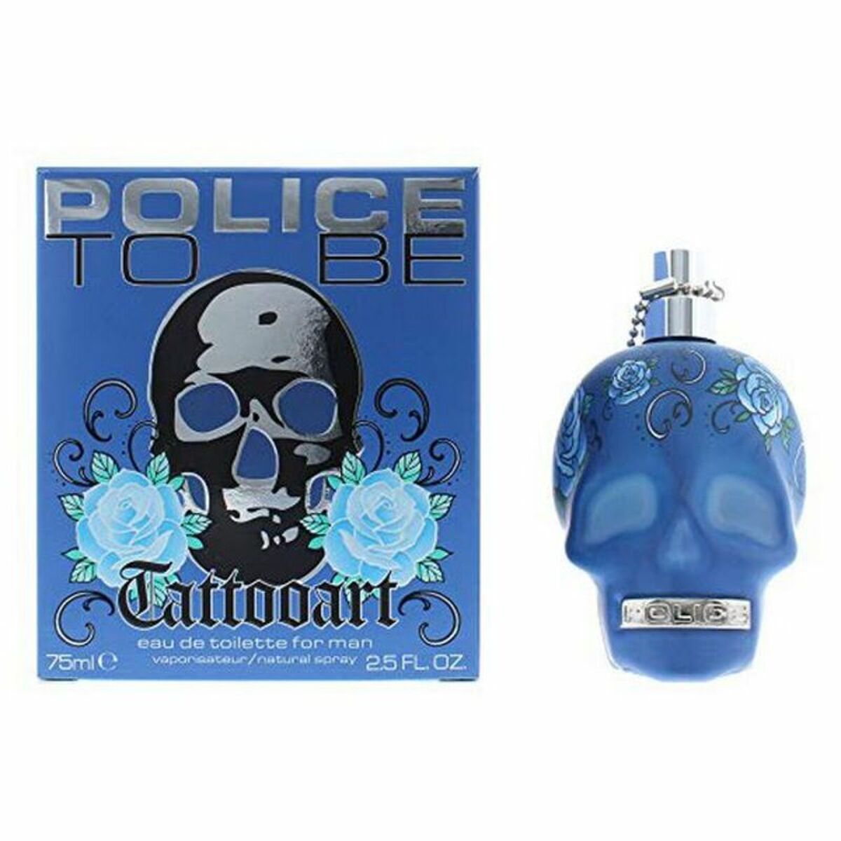 Herreparfume Police TO BE TATTOO ART EDT 75 ml til mænd flaske