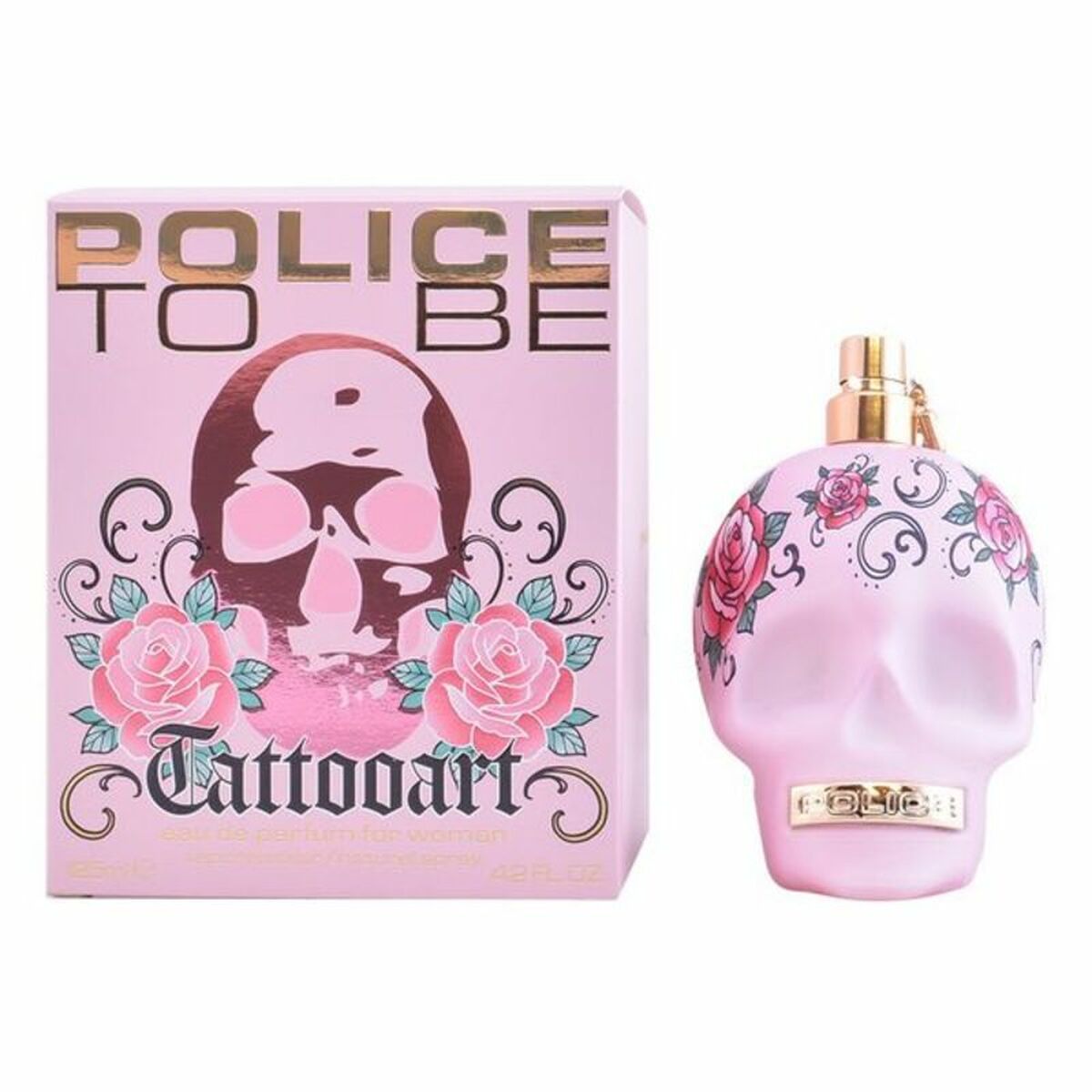 Dameparfume To Be Tattoo Art Police TO BE TATTOO ART FOR WOMAN EDP (125 ml) 125 ml til Damer flaske