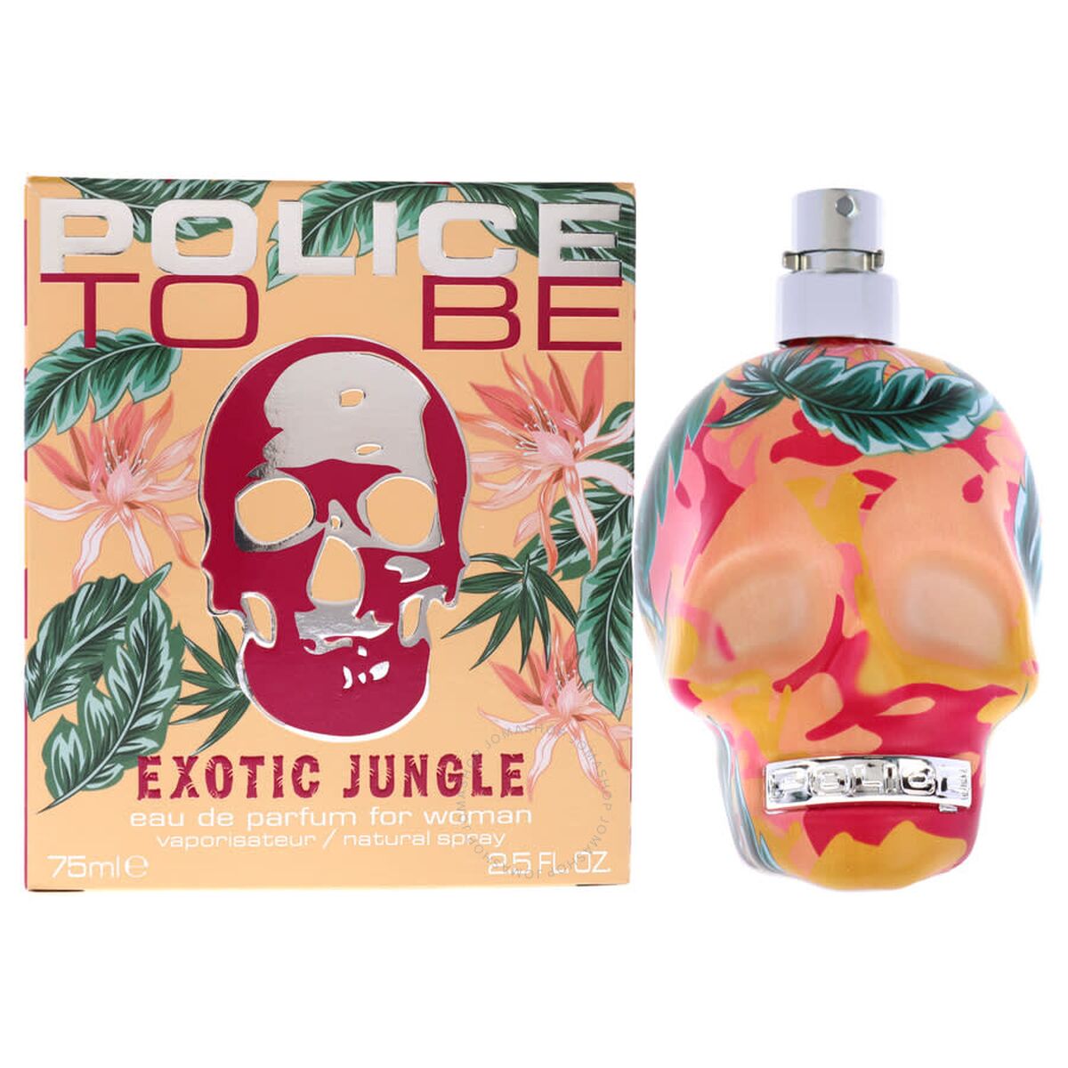 Dameparfume Police To Be Exotic Jungle EDP 75 ml til kvinder flaske