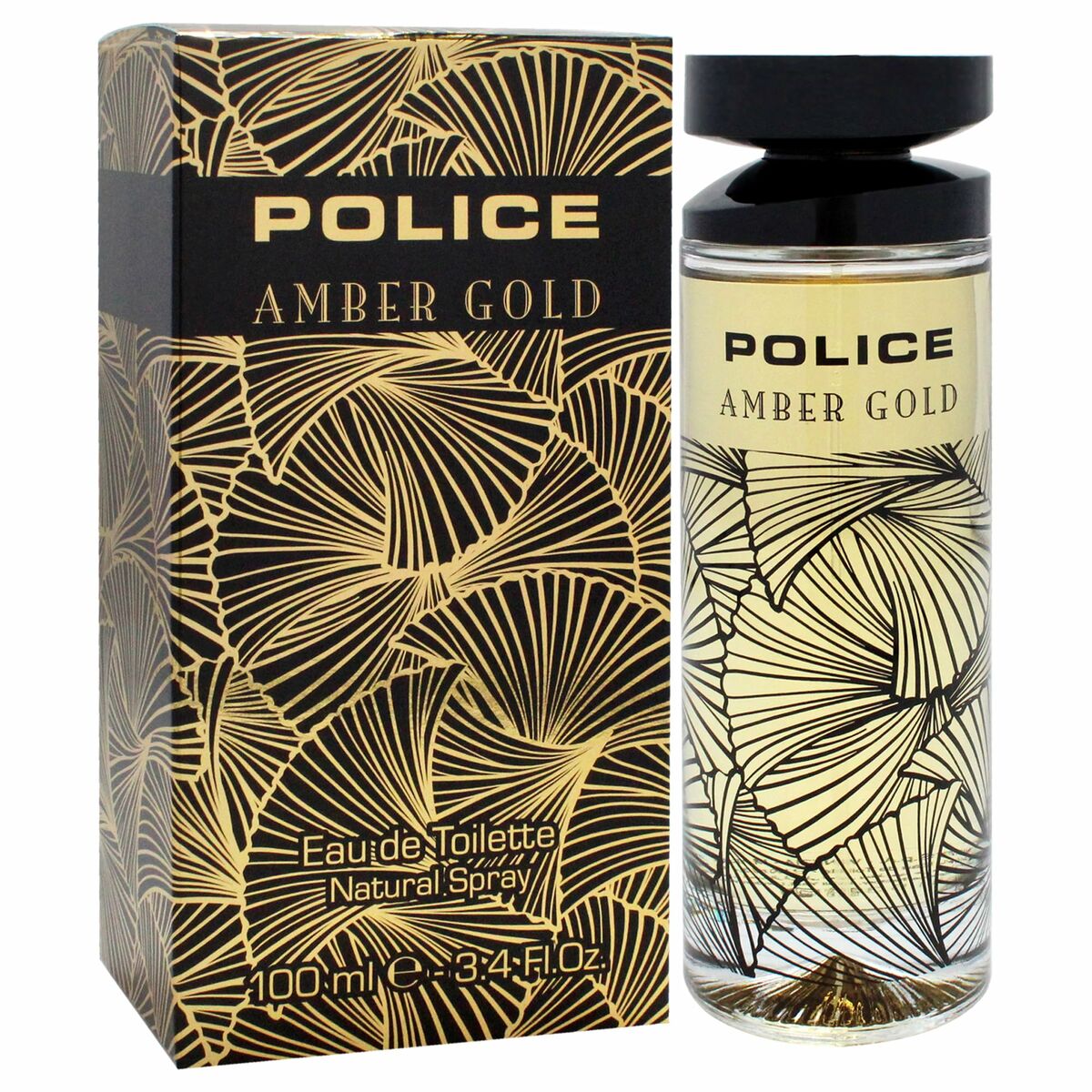 Dameparfume Police Amber Gold EDT 100 ml til kvinder flaske
