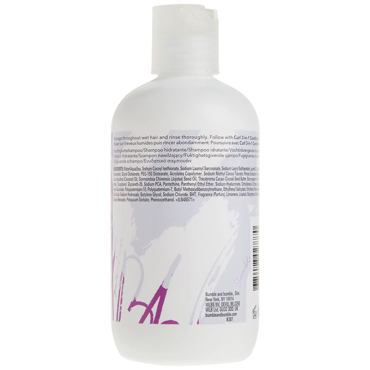 Defined Curls Shampoo Bumble & Bumble Curl Moisturizing 250 ml til kvinder shampooflaske