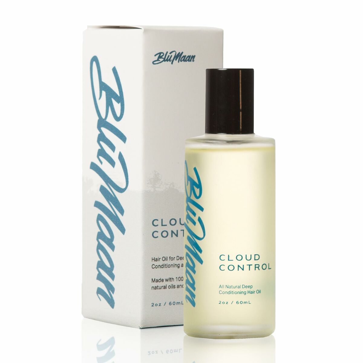 Hårolie Blumaan Cloud Control 60 ml til mænd produktemballage