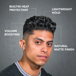 Medium Hold Setting Crème Blumaan Ascend Volume 100 ml produktemballage