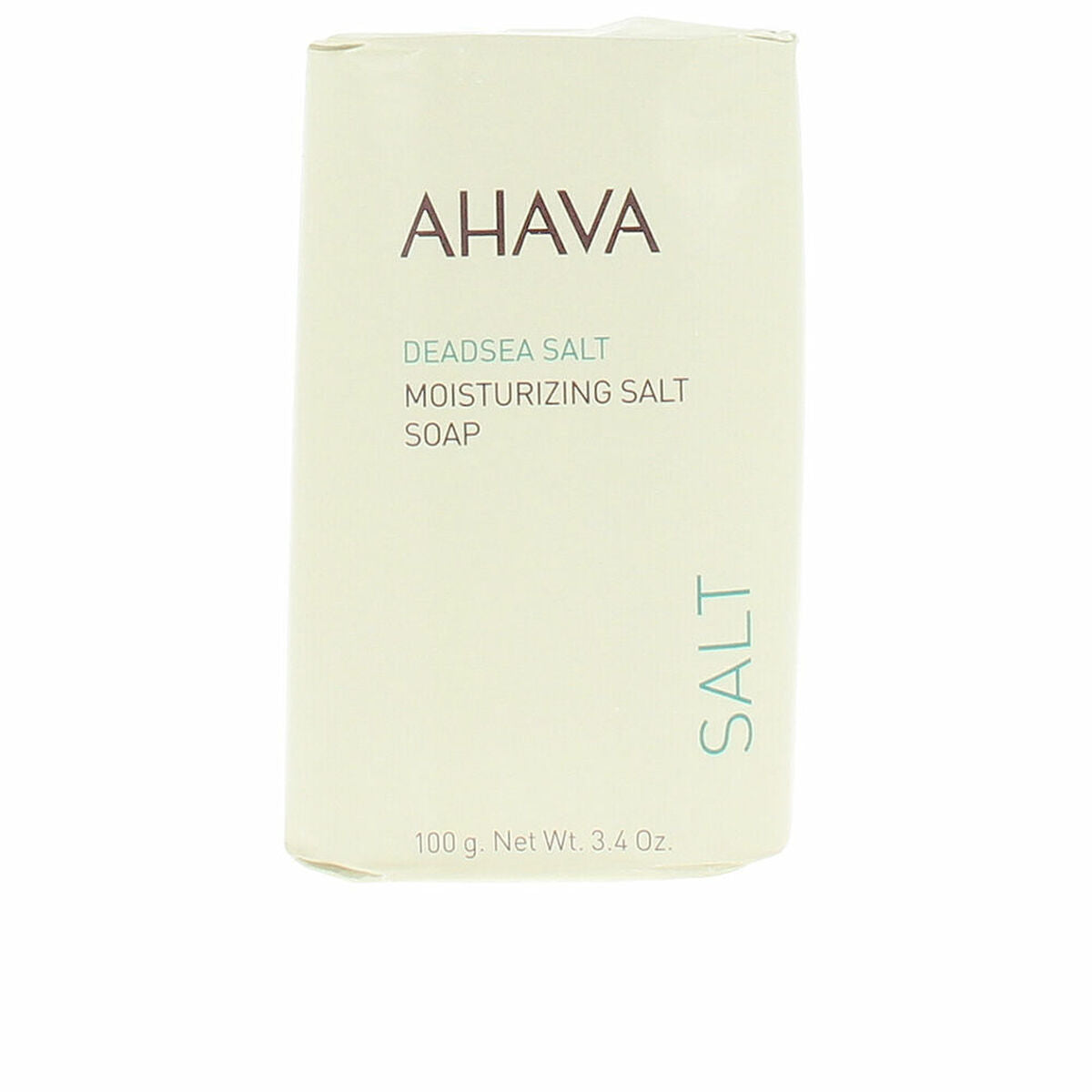 Sæbekage Ahava DØDEHAVSALT 100 g produktemballage