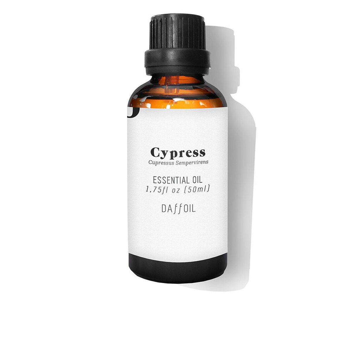 Æterisk olie Daffoil Cypress 50 ml produktemballage