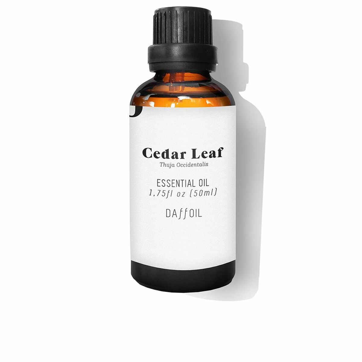 Æterisk olie Påskelilje Aceite Esencial Cedar 50 ml produktemballage