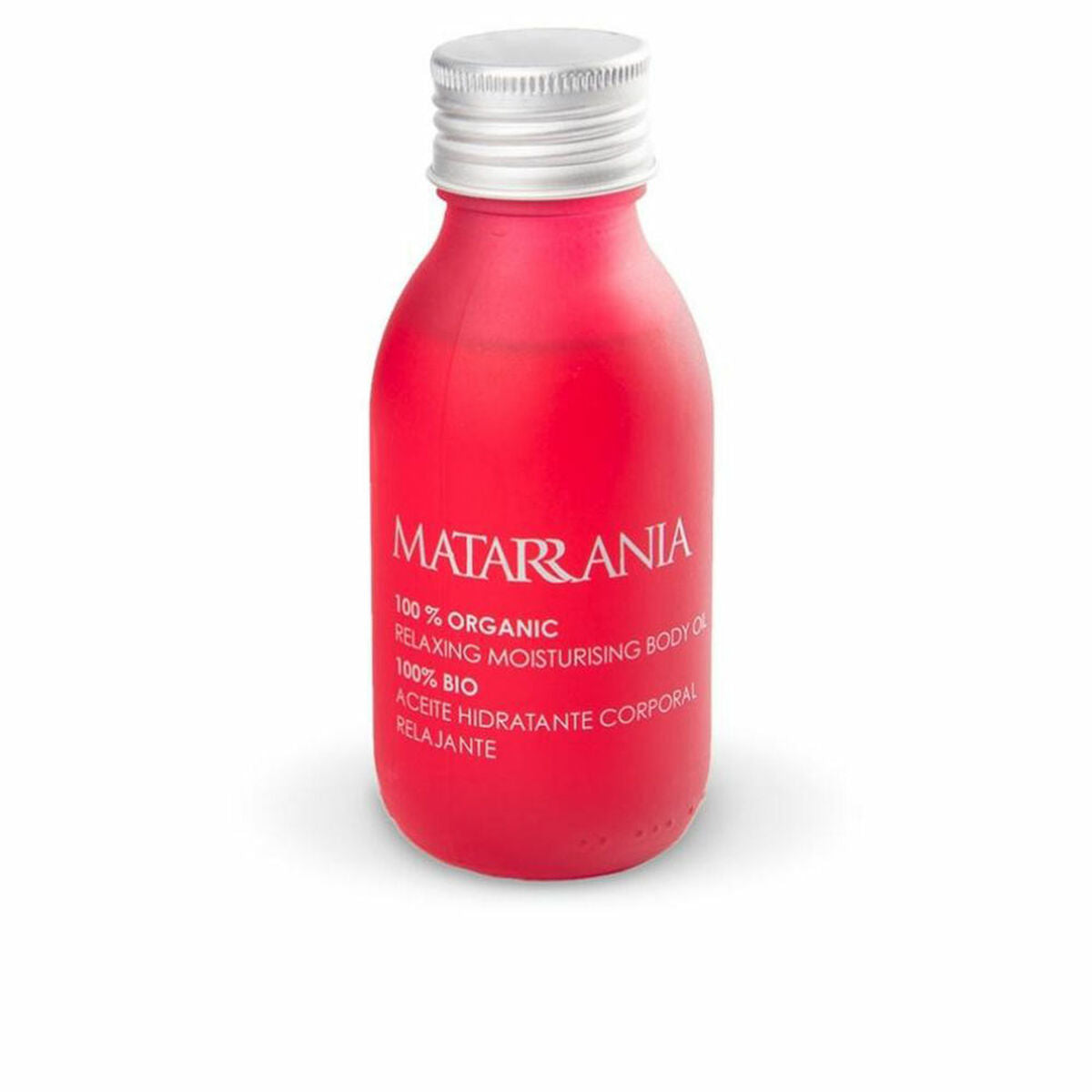 Body Oil Matarrania Bio 100 ml Afslappende produktemballage