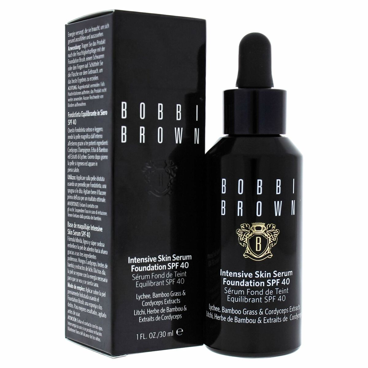 Flydende makeup base Bobbi Brown INTENSIVE SKIN SERUM N-042 Beige Spf 40 30 ml serumflaske