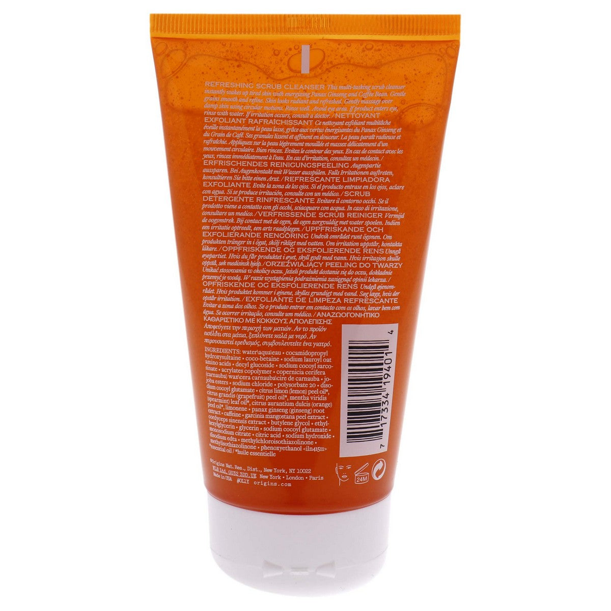 Facial Cleanser Origins Ginzing 150 ml hudplejeemballage