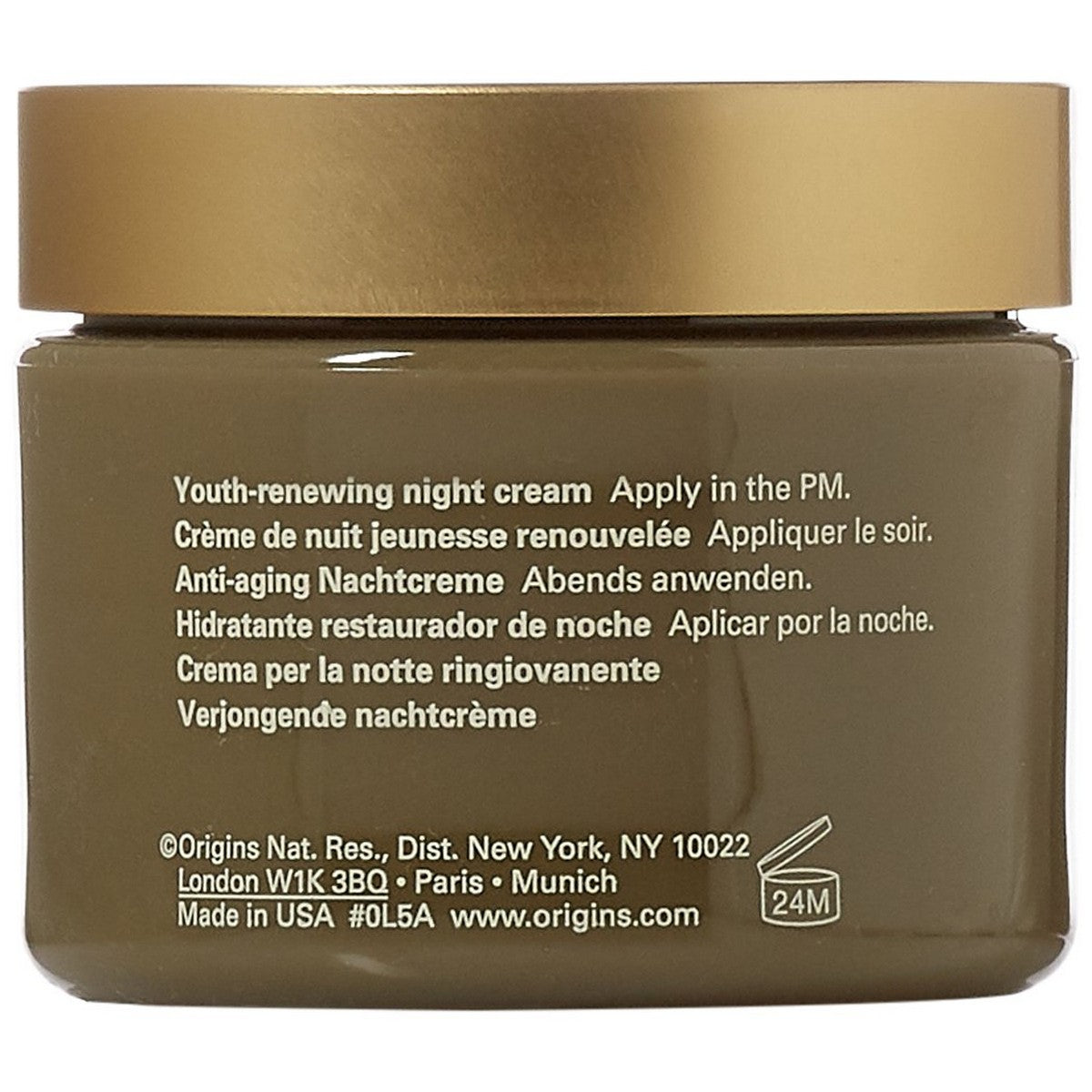 Night Cream Origins Plantscription 50 ml hudplejeemballage til kvinder