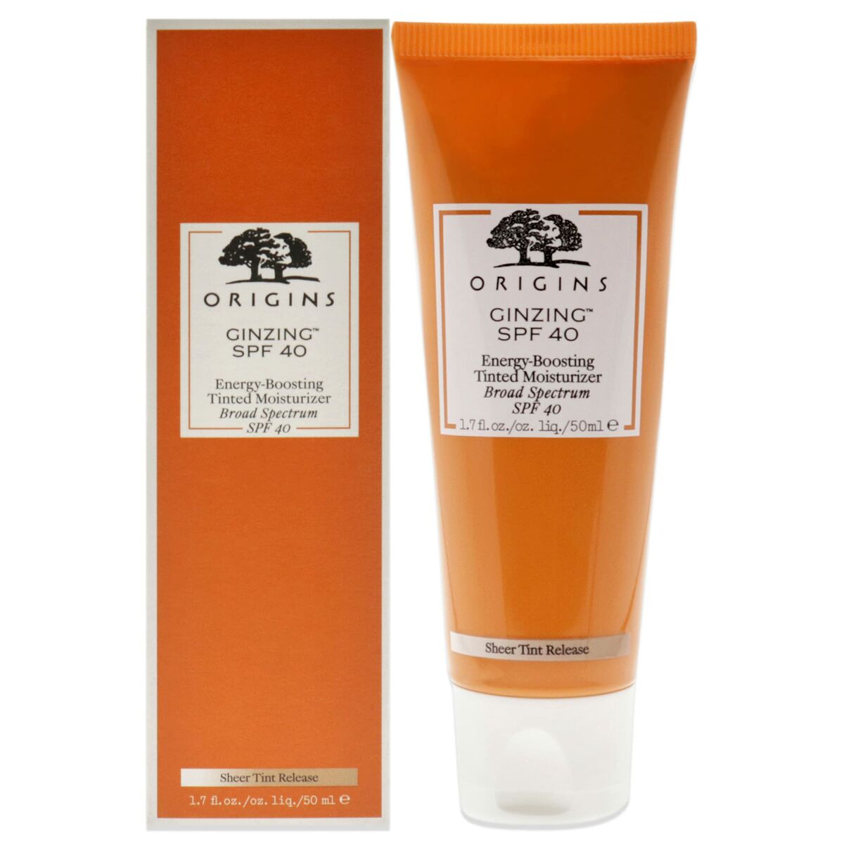 Revitalizing Cream Origins Ginzing Spf 40 50 ml Ginseng til kvinder hudplejeemballage