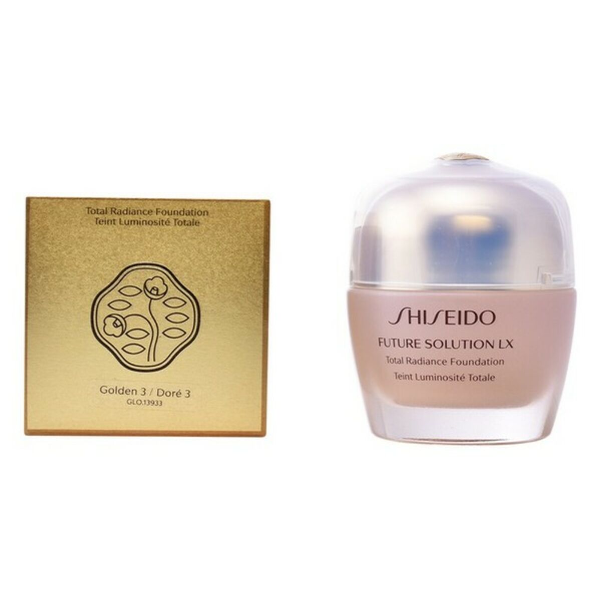 Fluid Make-up Future Solution LX Shiseido (30 ml) produktemballage