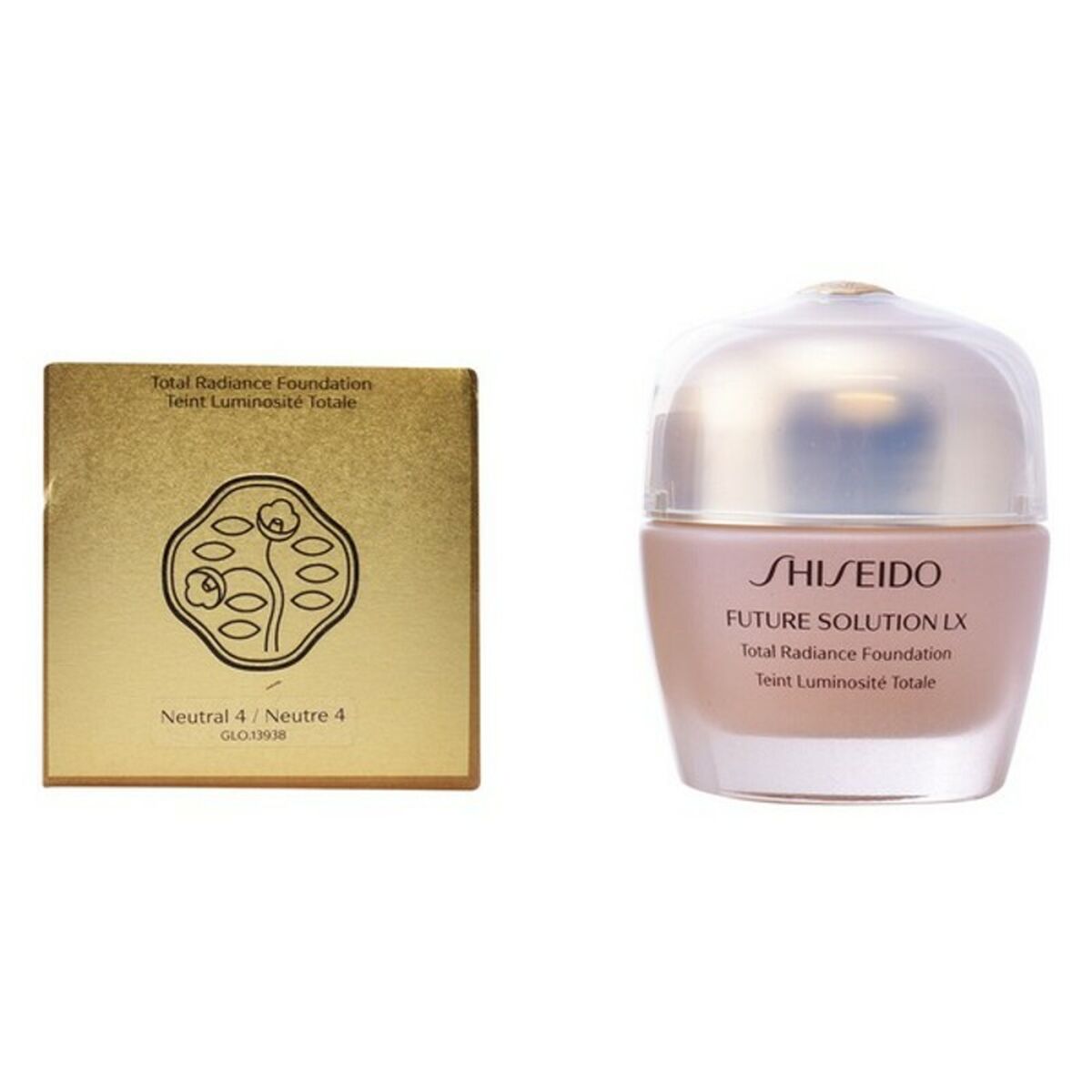 Fluid Make-up Future Solution LX Shiseido (30 ml) produktemballage