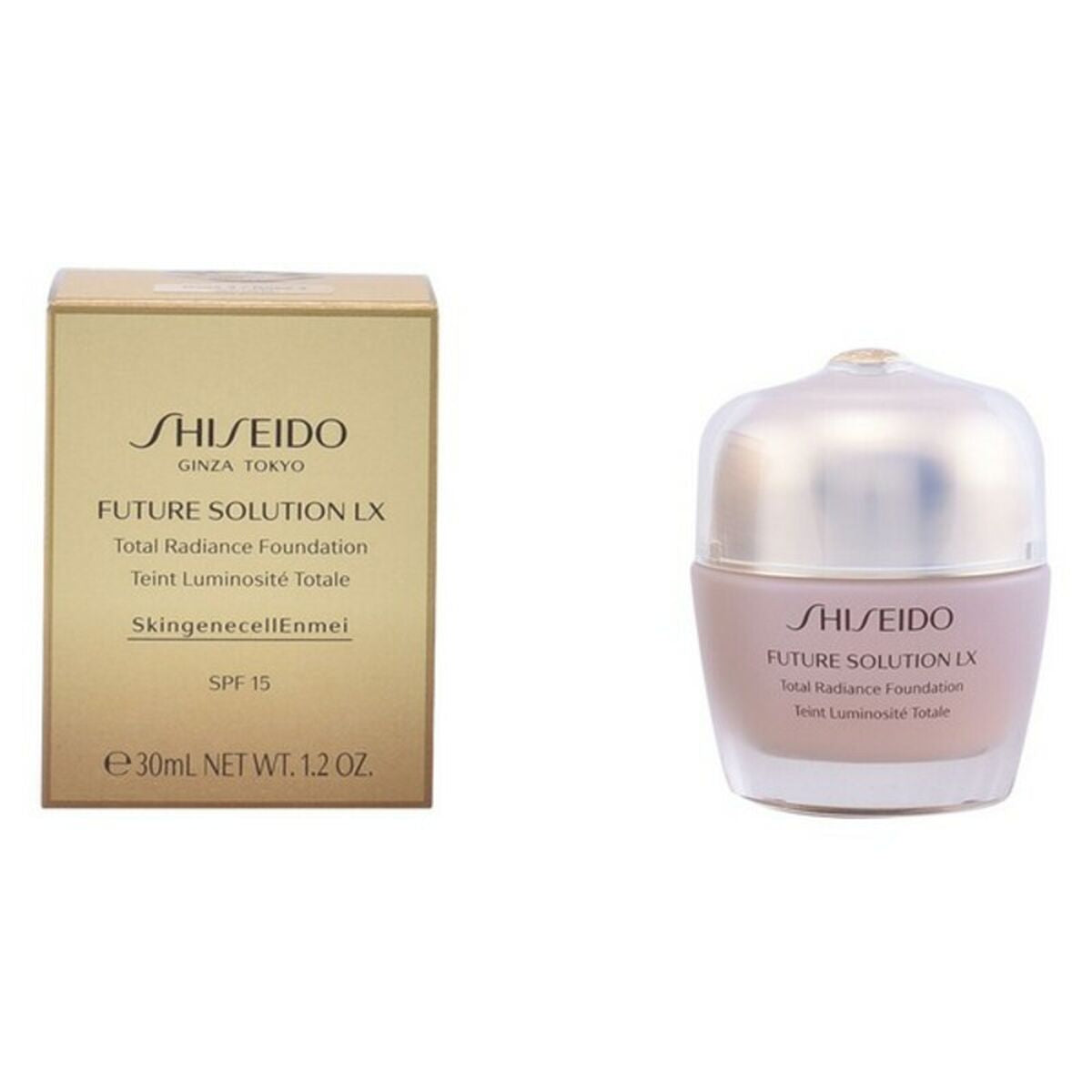 Fluid Make-up Future Solution LX Shiseido (30 ml) produktemballage