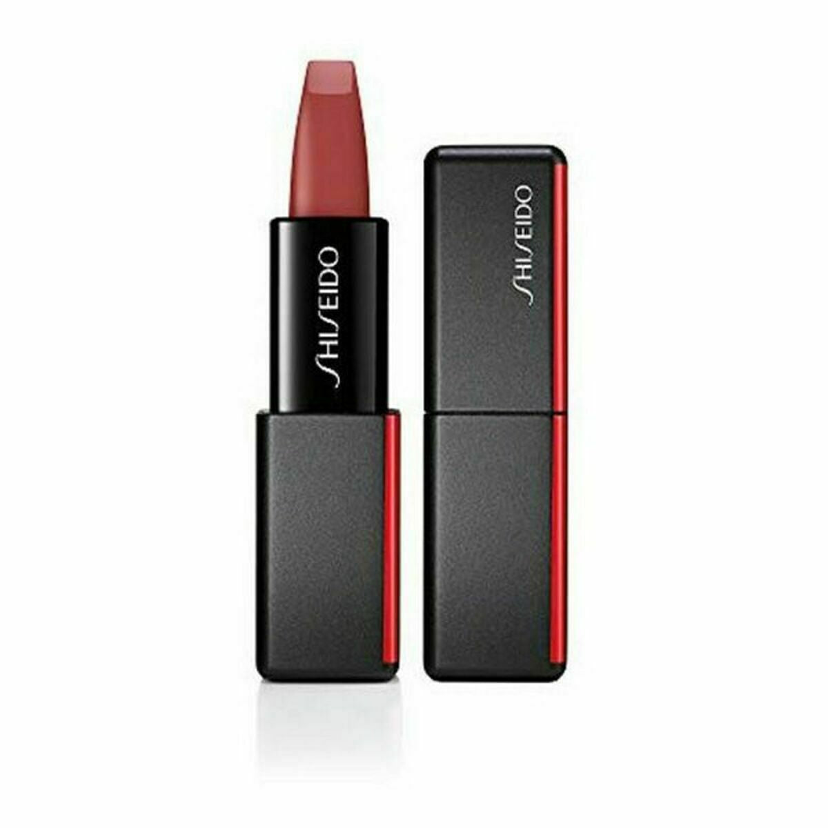 Læbestift Shiseido Smu Modernmatte Powder Lipstick 509 Flame Red Nº 509 4 g makeup emballage