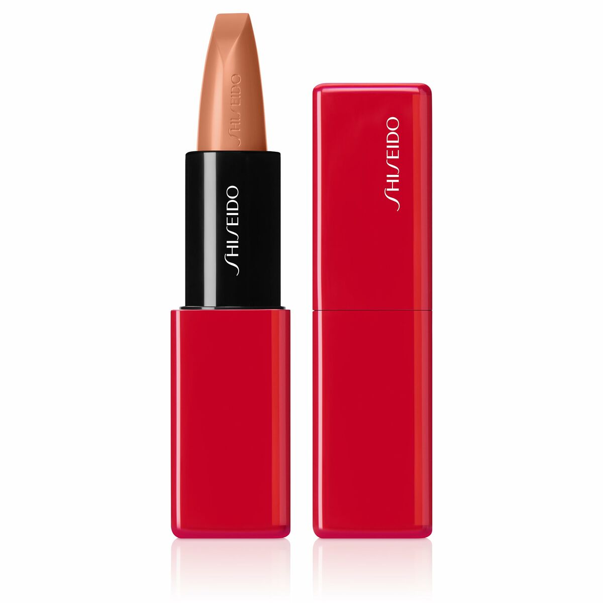 Læbepomade Shiseido Technosatin Nº 403 Nº 403 Augmented Nude 3,3 g 3,3 g hudplejeemballage
