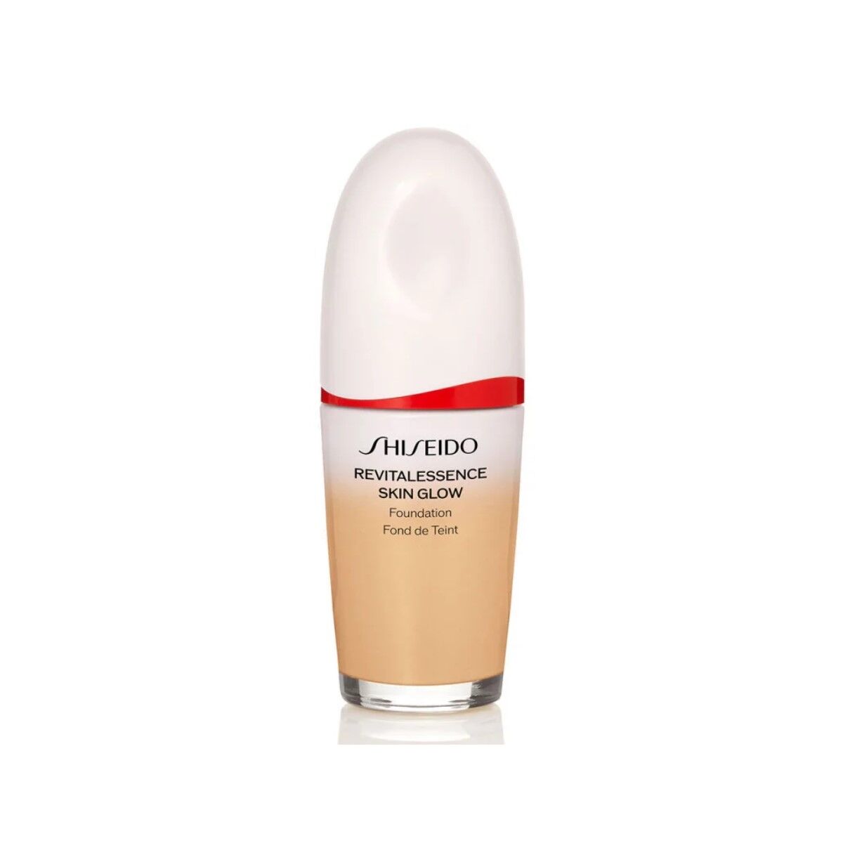 Flydende make-up base Shiseido Smu Revitalessence Sglow 460 30 ml produktemballage
