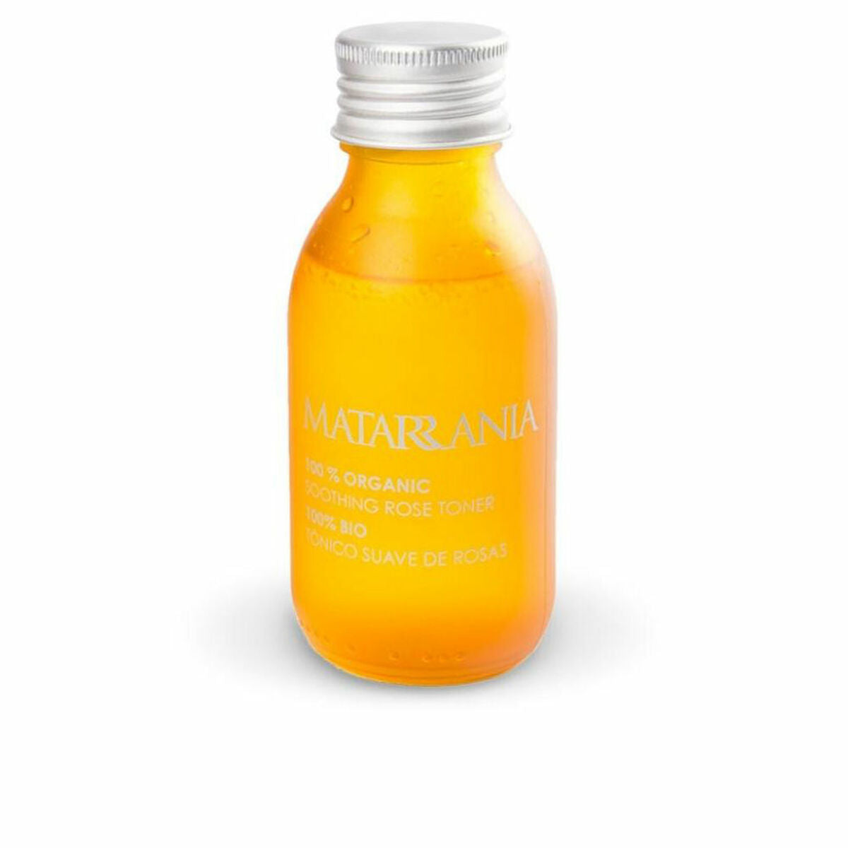 Rose Water Toner Matarrania 100% Bio 100 ml hudplejeemballage