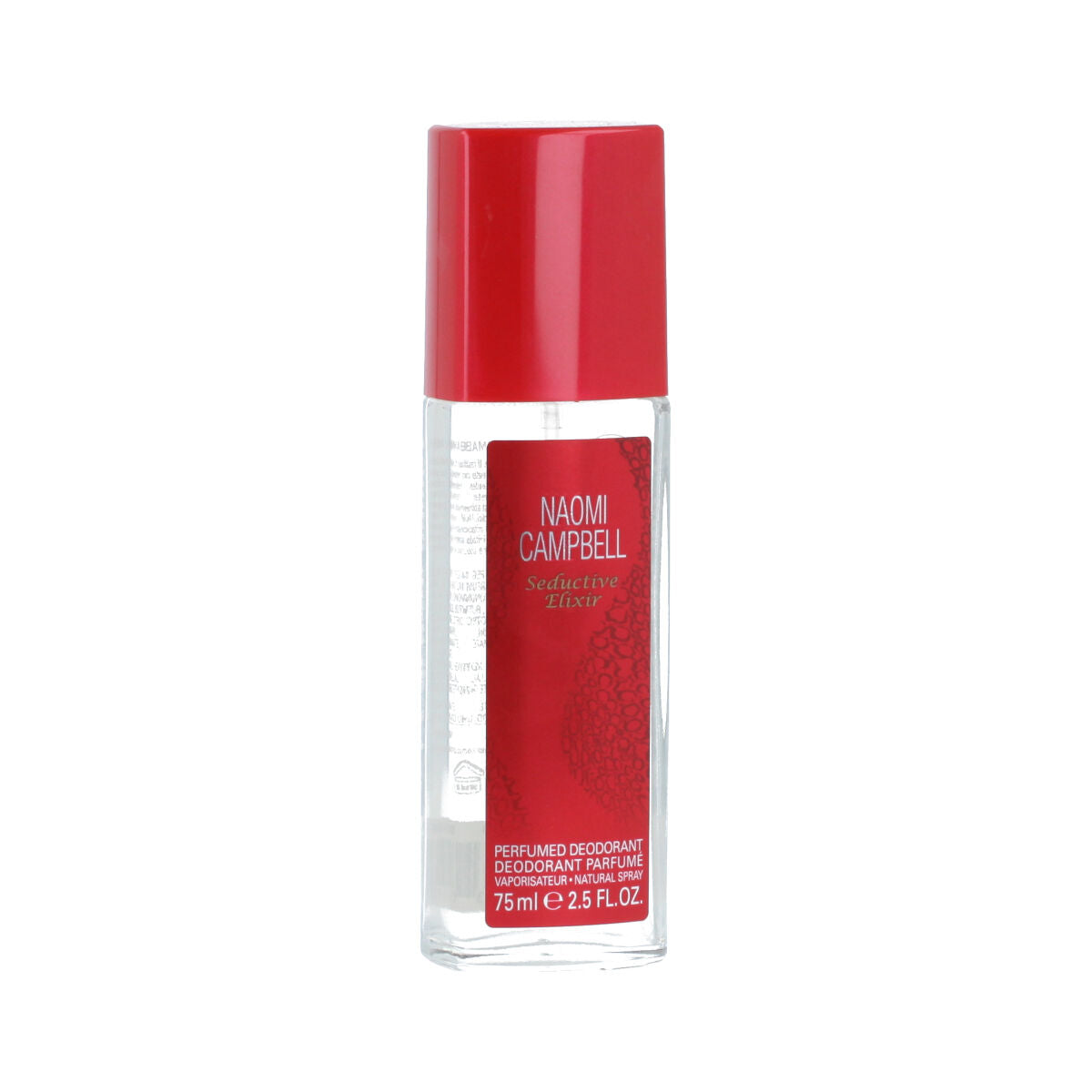 Deodorant Naomi Campbell Seductive Elixir for Women produktemballage