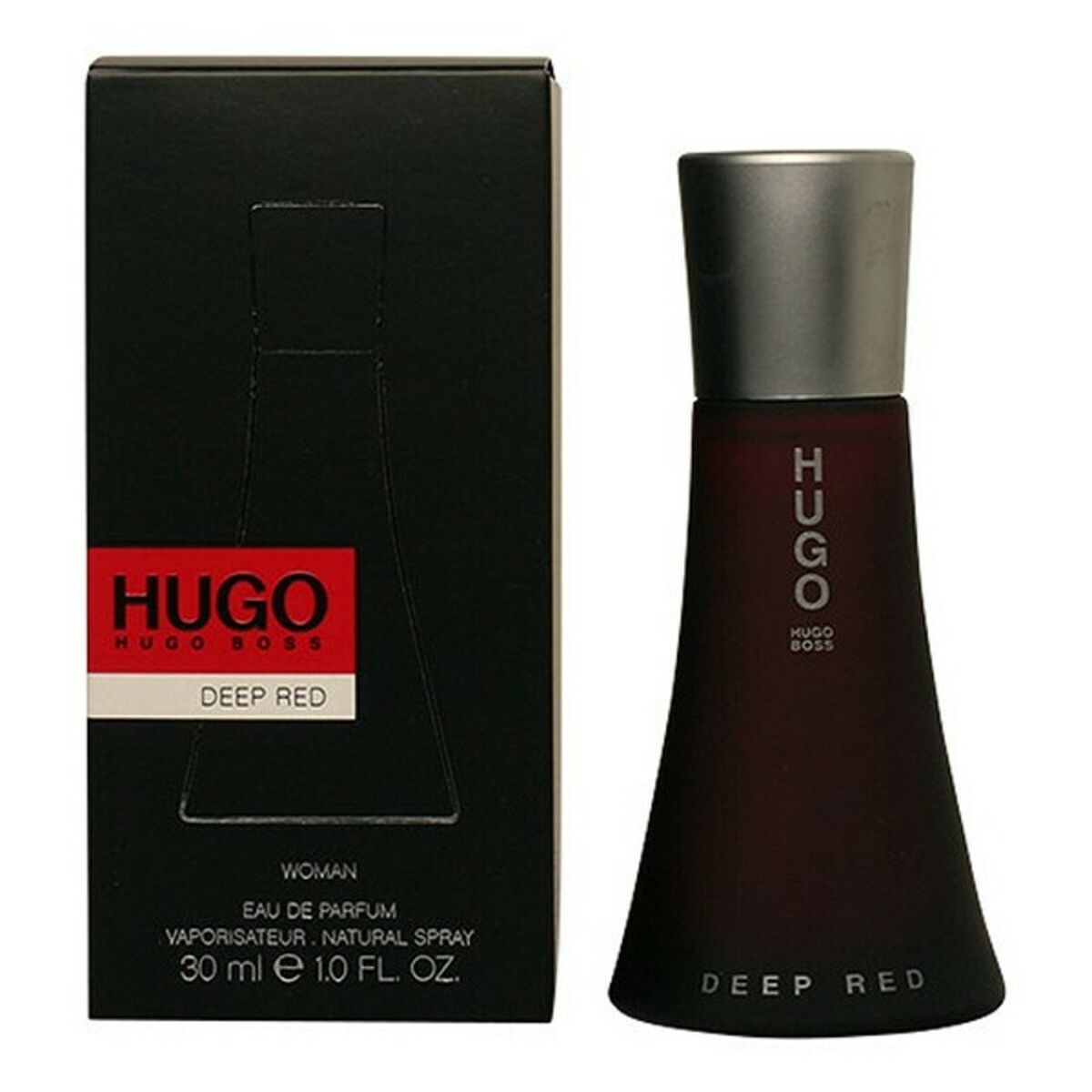 Dameparfume dybrød Hugo Boss EDP til kvinder flaske
