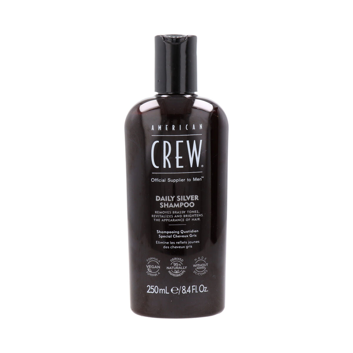 Shampoo American Crew Daily Silver for Men shampooflaske