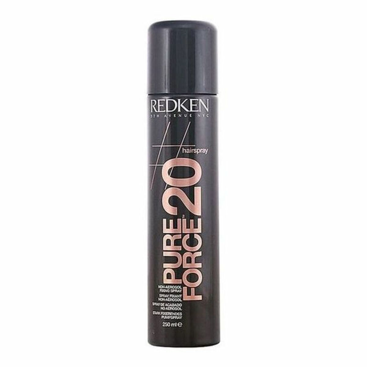 Molding Spray Hårspray Redken Frizz Hairspray Frizzy hair 250 ml produktemballage