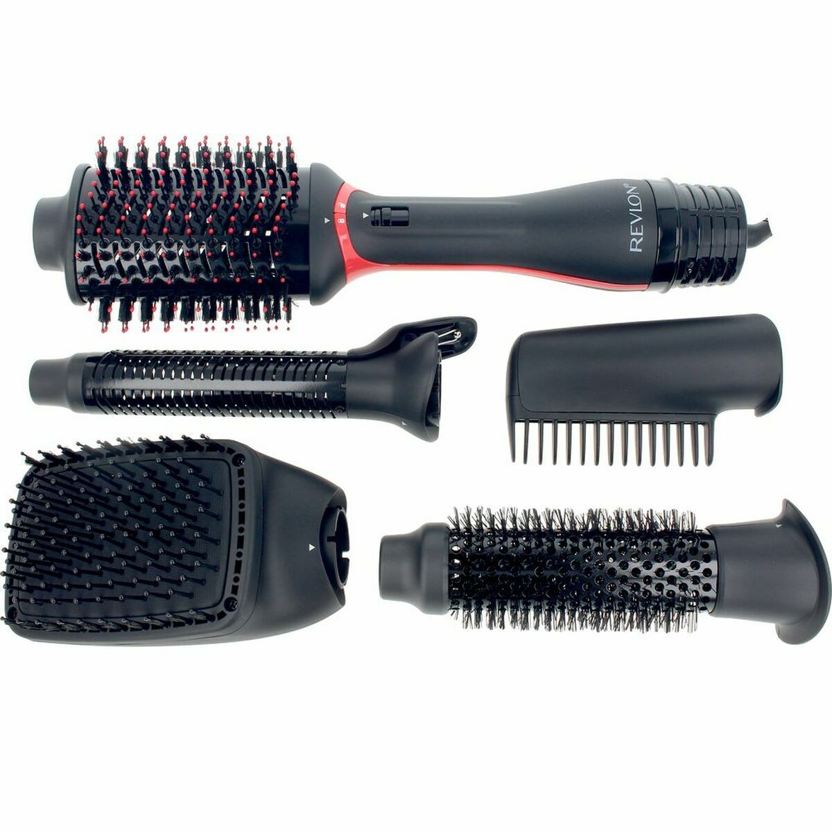 Sæt med kamme/børster Revlon ONE-STEP 5 stks produktemballage