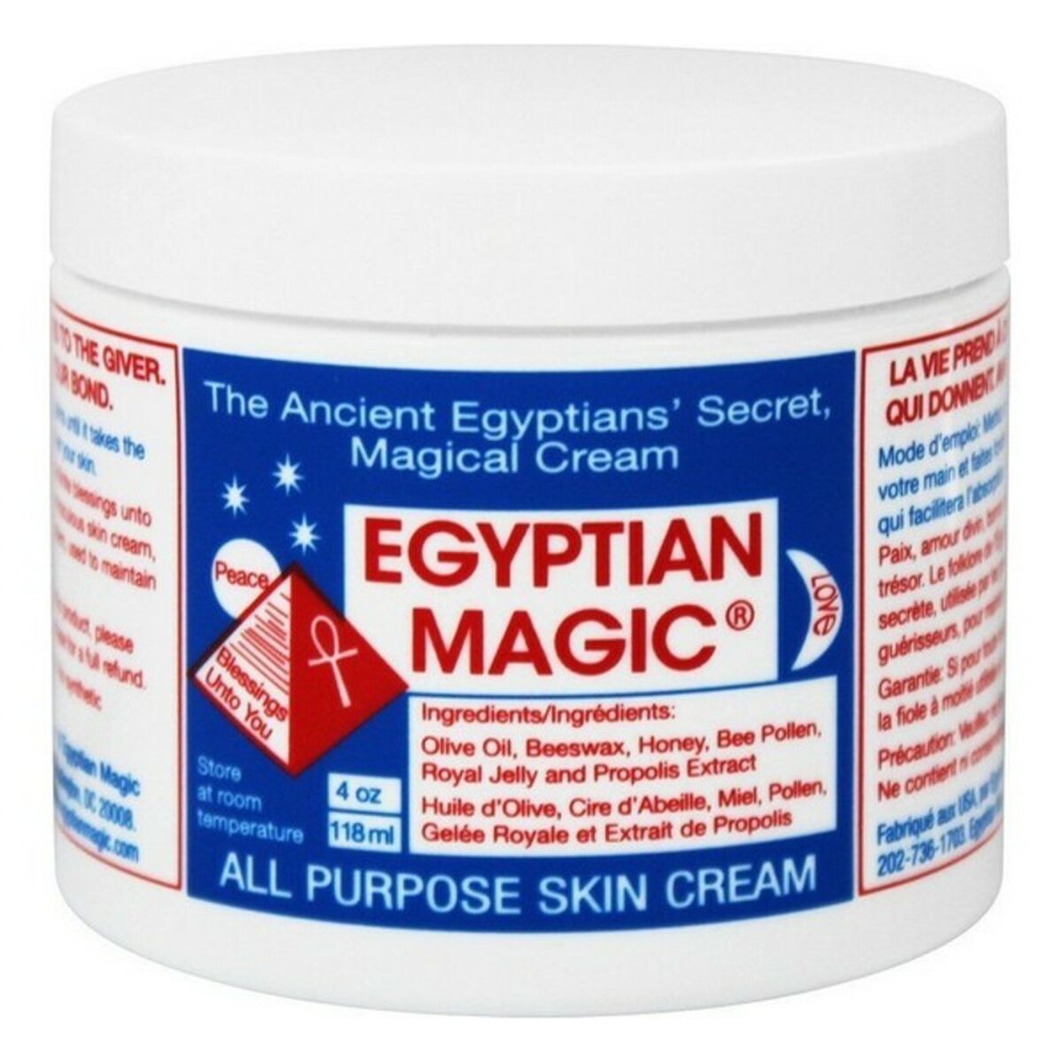 Facial Cream Egyptian Magic 1 118 ml hudplejeemballage