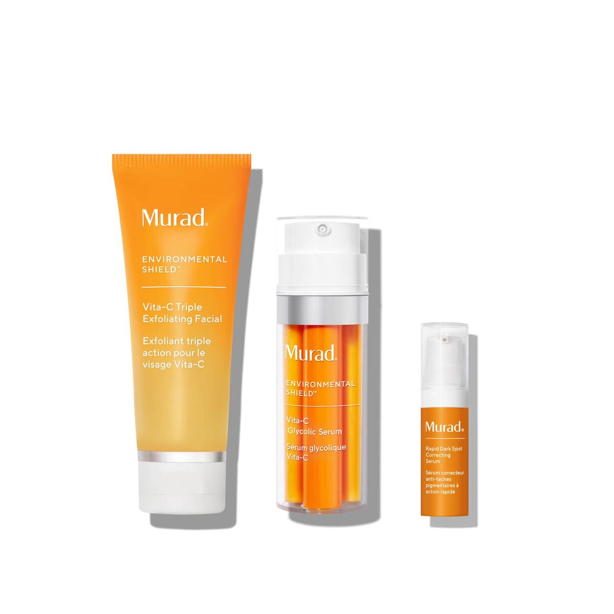 Korrigerende anti-brune pletter Murad The Dark Spot Correctors 3 stykker til kvinder produktemballage