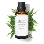 Æterisk olie Cypress Daffoil 100 ml produktemballage