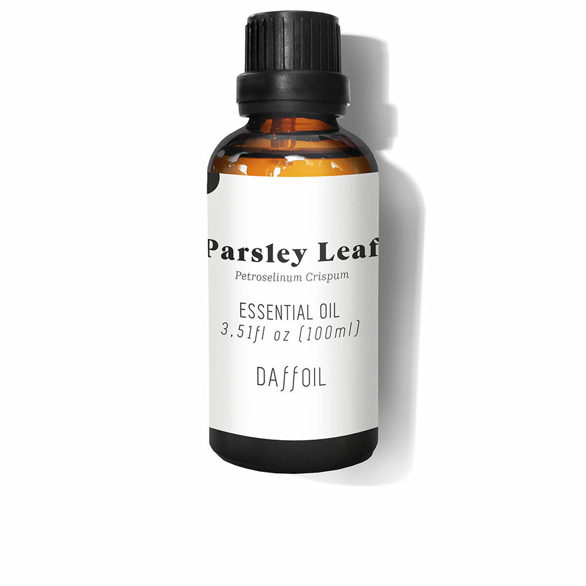 Æterisk olie Påskeliljepersille 100 ml produktemballage