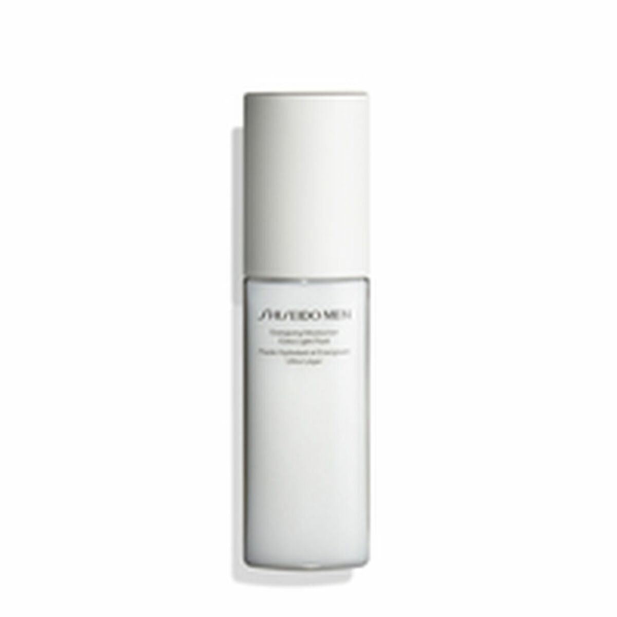 Fugtgivende ansigtspleje Shiseido til mænds produktemballage