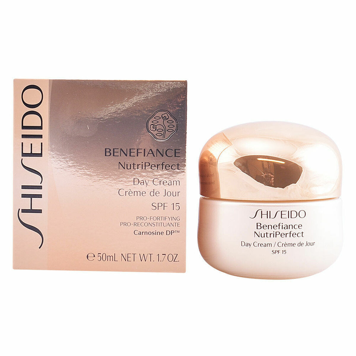 Anti-aging creme til dagtimerne Shiseido U-HC-4394 Spf 15 50 ml til kvinder hudpleje emballage