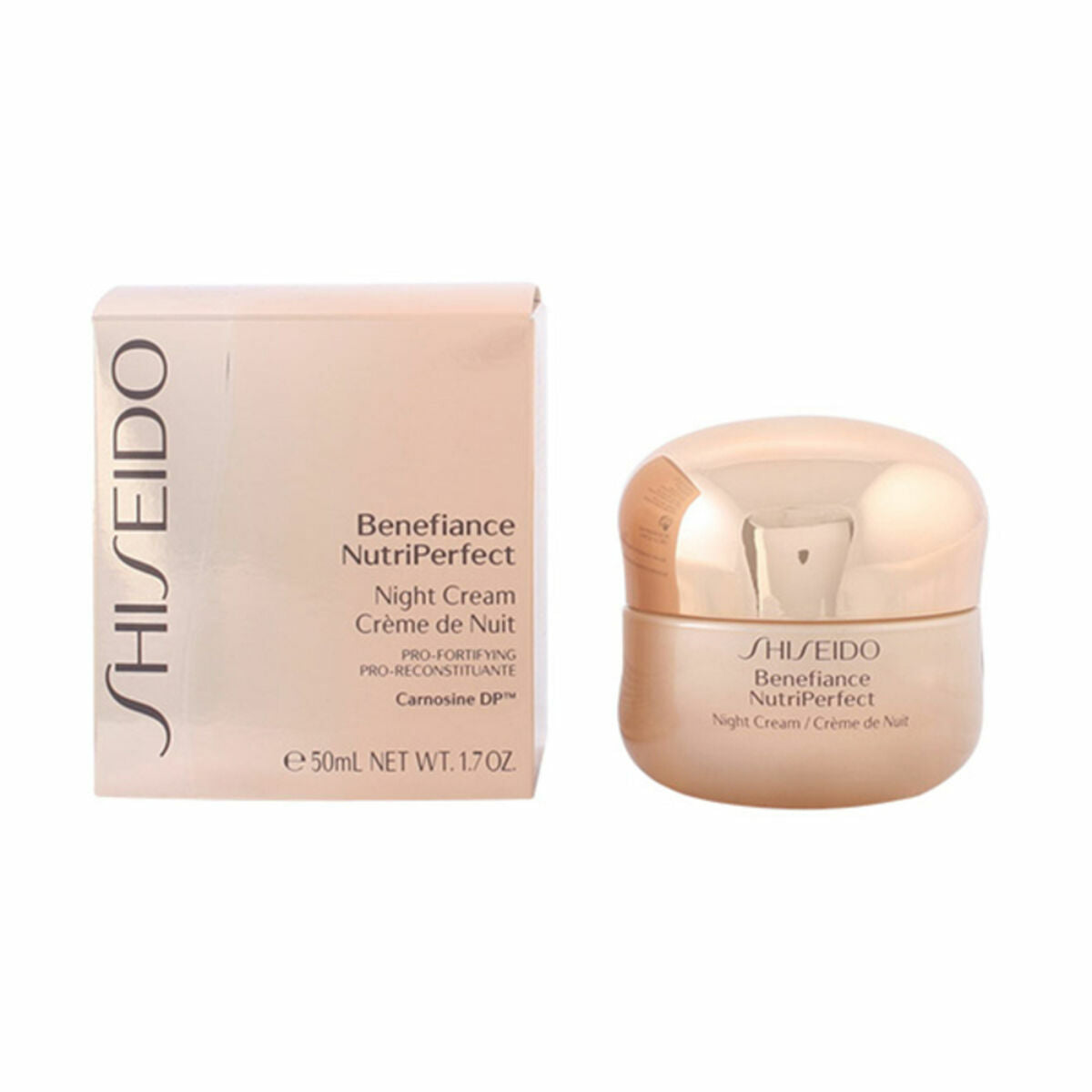 Anti-Wrinkle Night Cream Shiseido 50 ml til kvinder hudpleje emballage