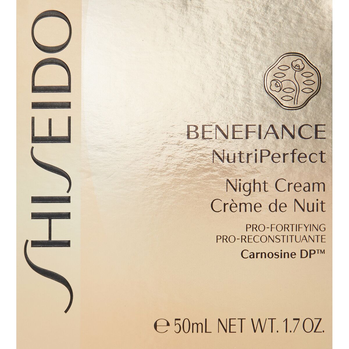 Anti-Wrinkle Night Cream Shiseido 50 ml til kvinder hudpleje emballage