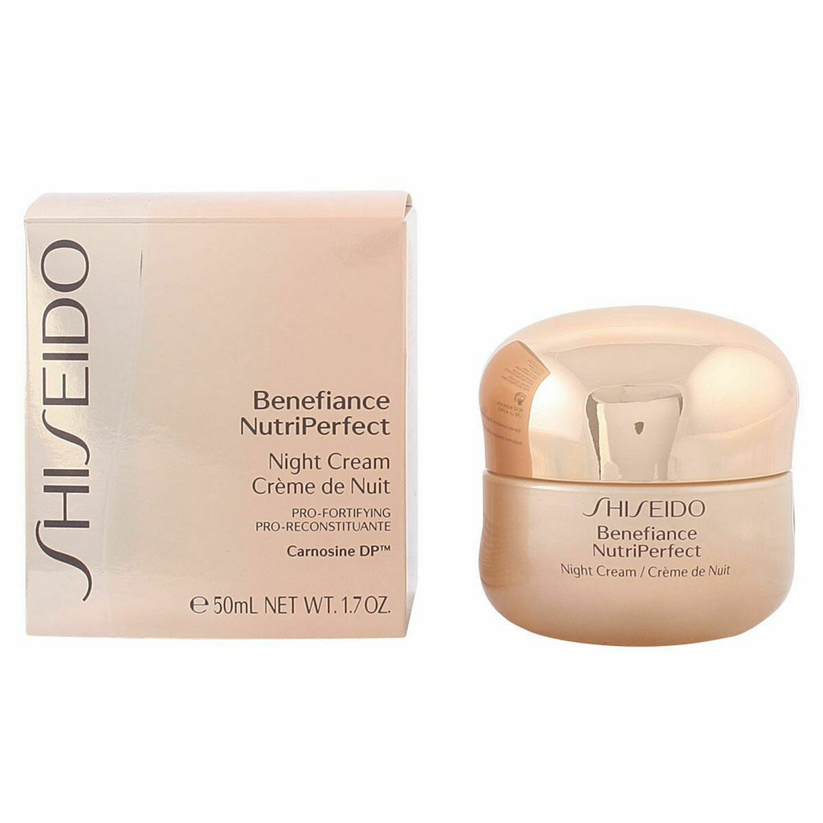 Anti-Wrinkle Night Cream Shiseido 50 ml til kvinder hudpleje emballage