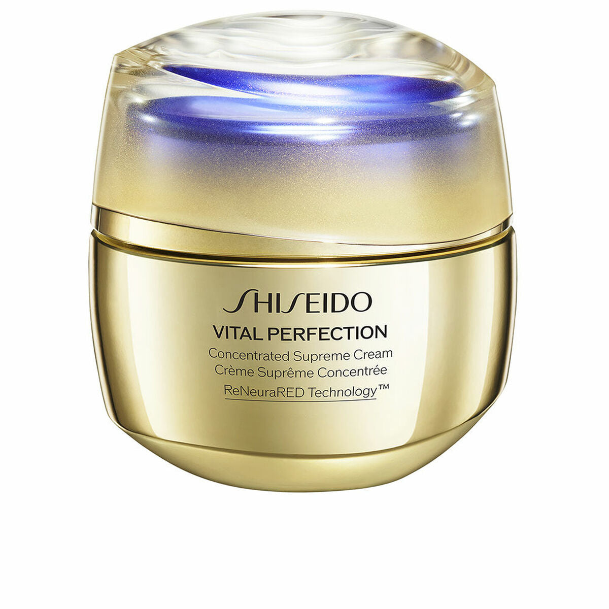 Ansigtskorrektor Shiseido Vital Perfection 50 ml til kvinder produktemballage