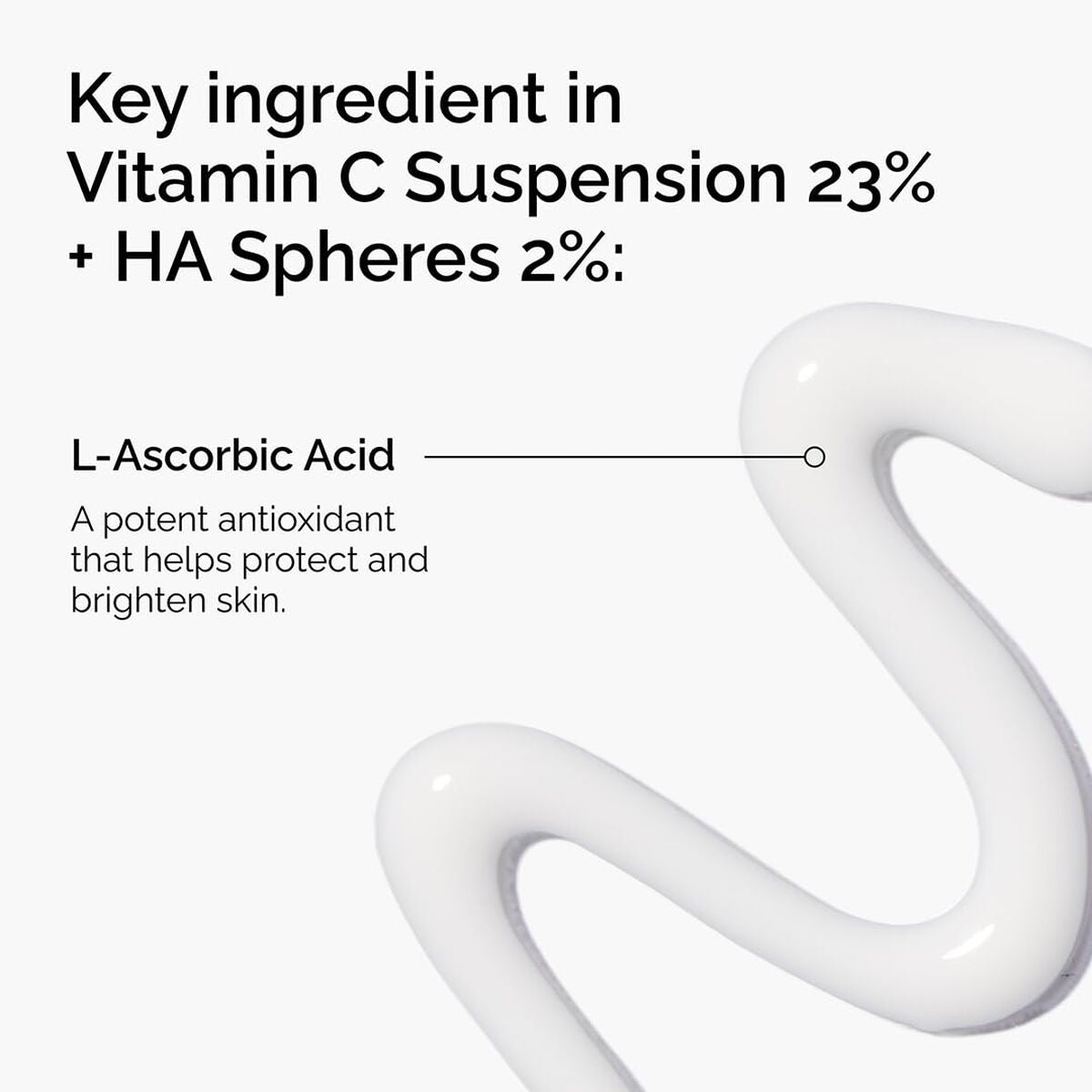 Dagcreme The Ordinary C-VITAMIN SUSPENSION 23% + HA-kugler 2% 30 ml hudplejeemballage