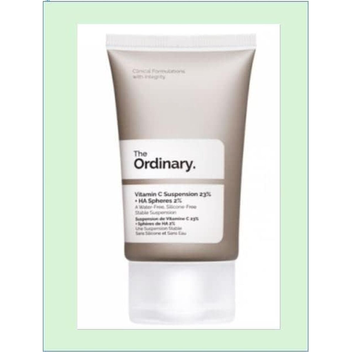 Dagcreme The Ordinary C-VITAMIN SUSPENSION 23% + HA-kugler 2% 30 ml hudplejeemballage