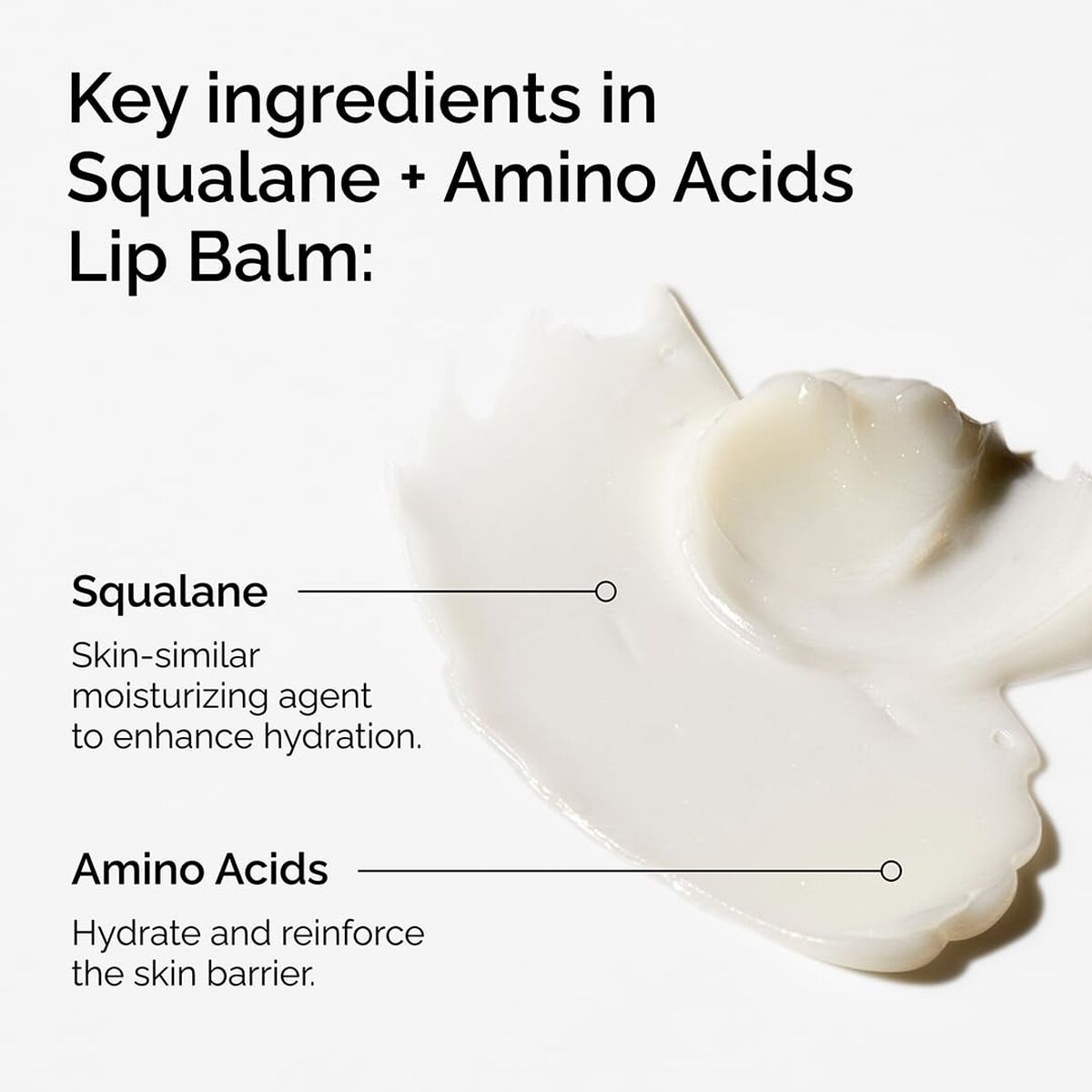 Moisturizing Foot Cream Den almindelige SQUALANE + AMINO ACIDS hudplejeemballage