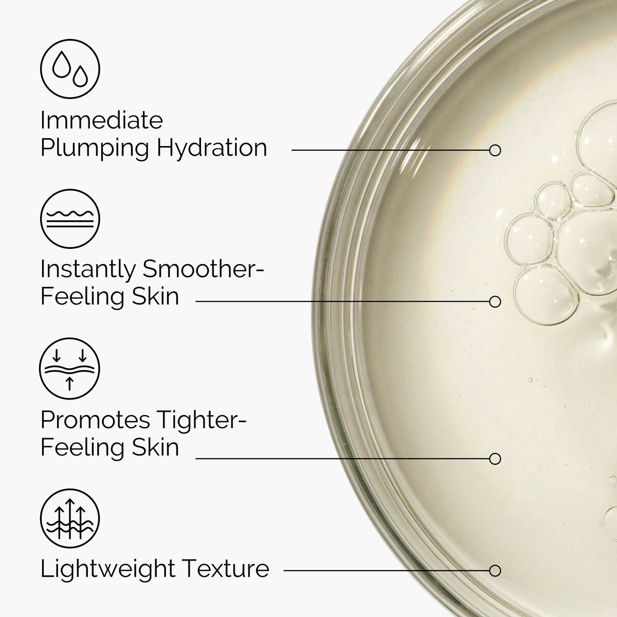 Ansigtsserum Den almindelige HYALURONSYRE 2% + B5 30 ml serumflaske