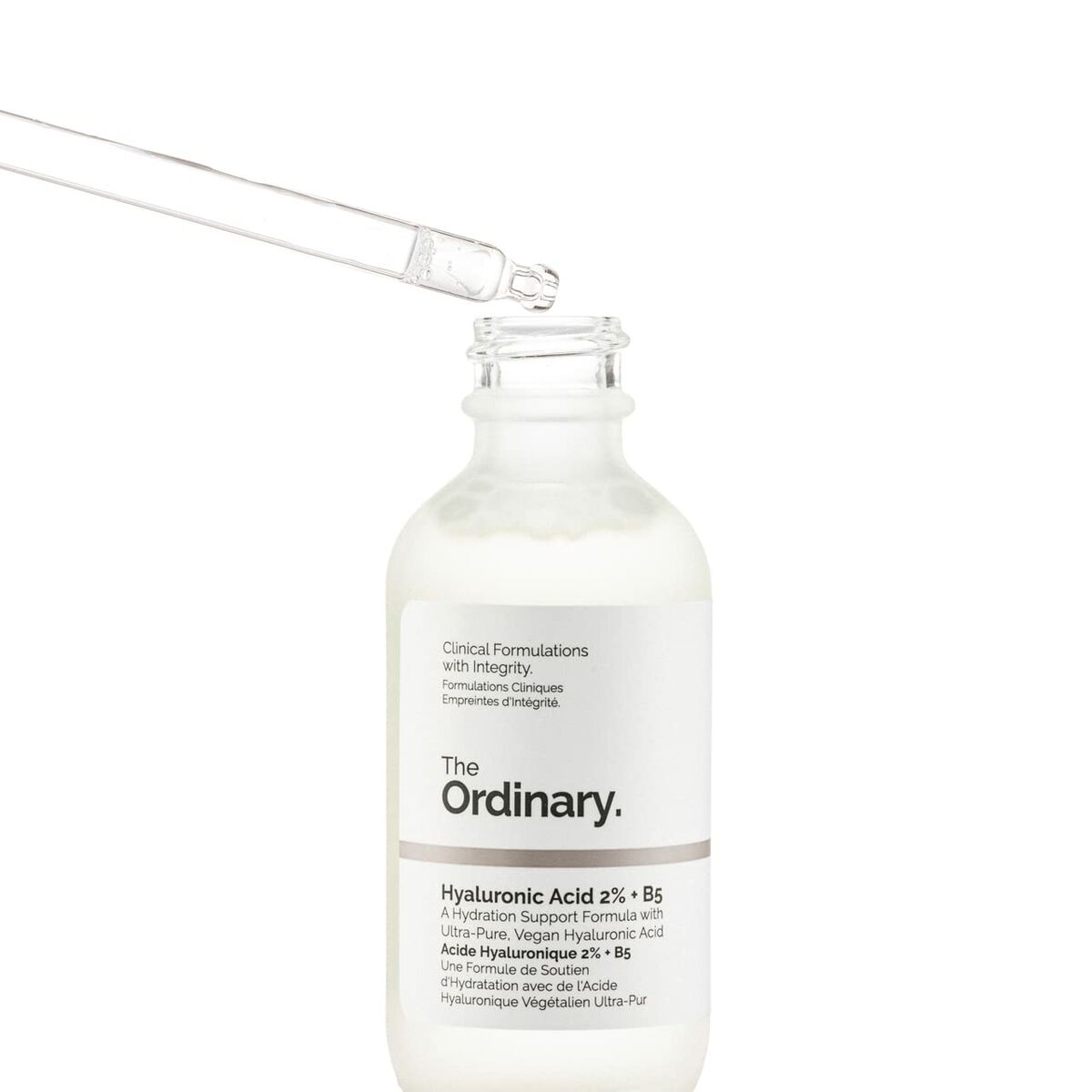 Ansigtsserum Den almindelige HYALURONSYRE 2% + B5 60 ml serumflaske