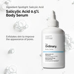 Body Lotion The Ordinary SALICYLIC ACID 0,5 % 240 ml hudplejeemballage