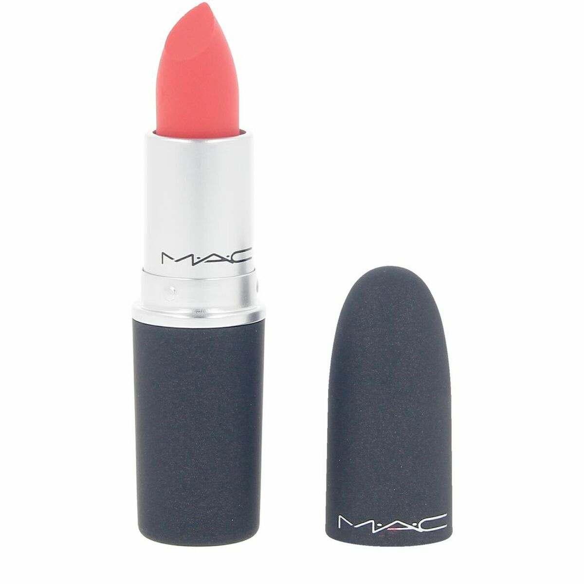 Læbestift Mac Powder Kiss Orange Mandarino 3 g makeup emballage